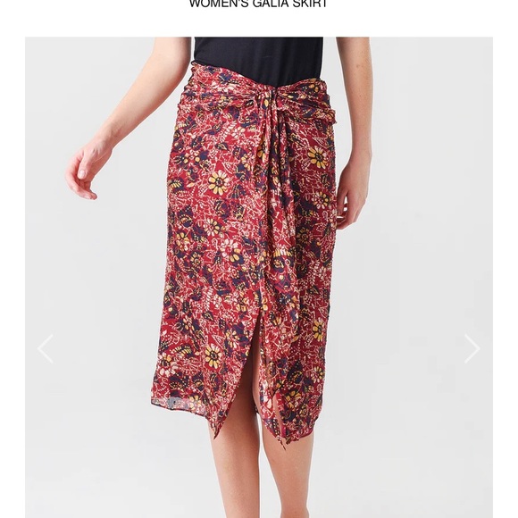 BA&SH WOMEN'S GALIA SKIRT XS - Picture 5 of 5